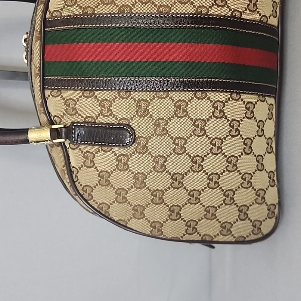 ✨️GUCCI GG Canvas Savoy Bowling Bag - Picture 2 of 15